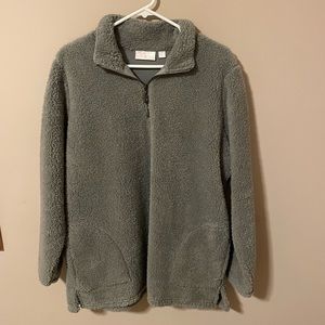 Belle by Kim Gravel Sherpa 1/4 zip